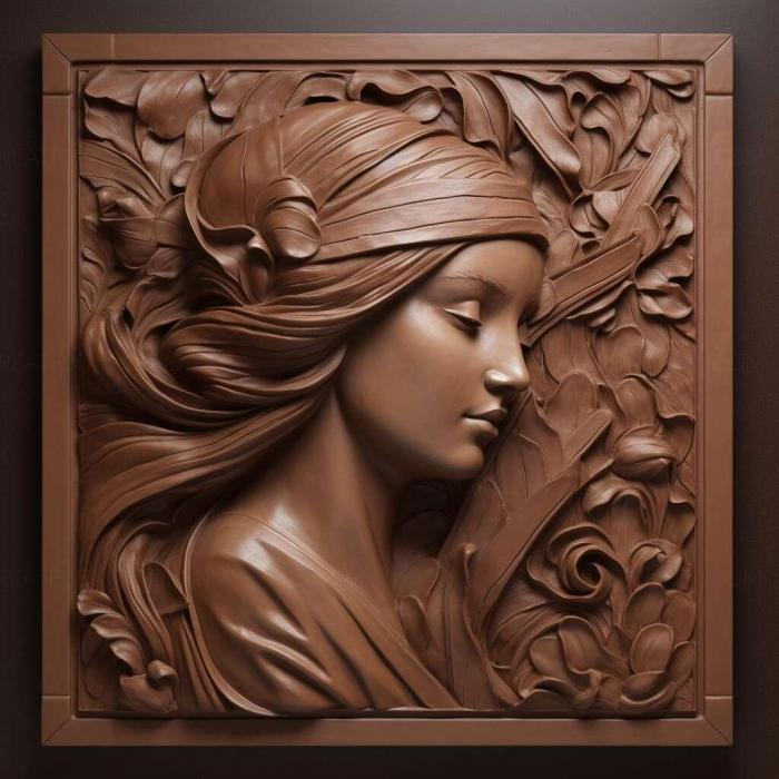 نموذج ثلاثي الأبعاد لآلة CNC 3D Art 